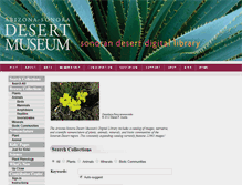 Tablet Screenshot of desertmuseumdigitallibrary.org
